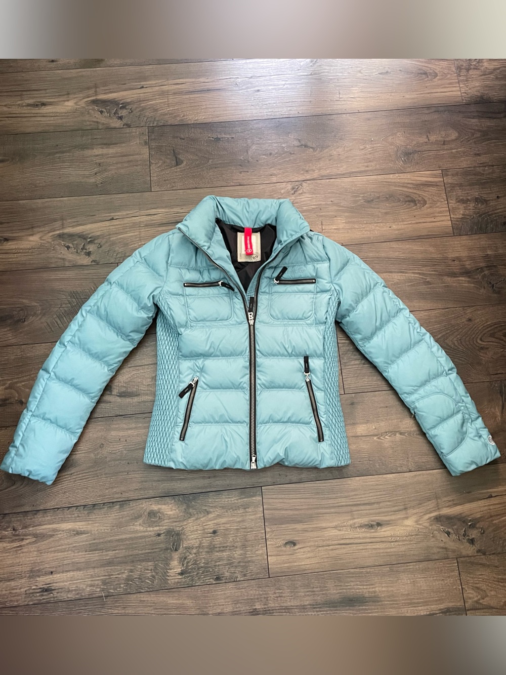 BOGNER Fire + Ice Light Blue Down Ski Puffer Jacket 8 - Picture 3 of 8